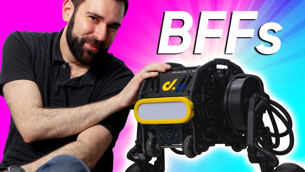 YouTube 视频官方封面：海外创作者展示 Direct Drive 机器人